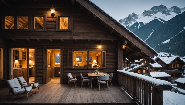 Séjournez dans un chalet moderne et luxueux à la clusaz !
